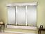 Deep Creek Falls Square Stainless Steel Silver Mirror