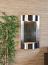 Serene Waters - Stainless Steel Silver Mirror Water Fountain