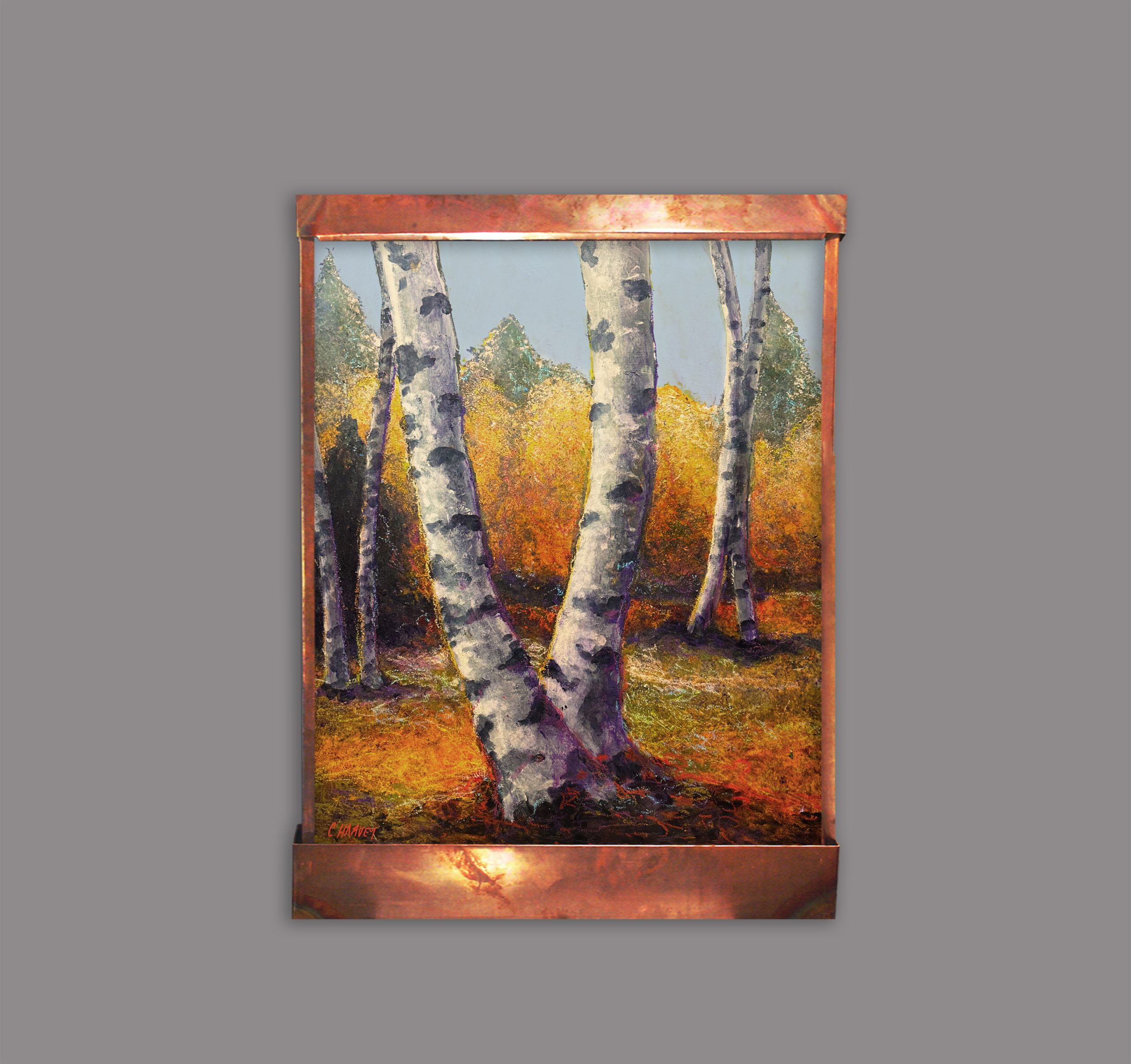 Birches Wall Fountain