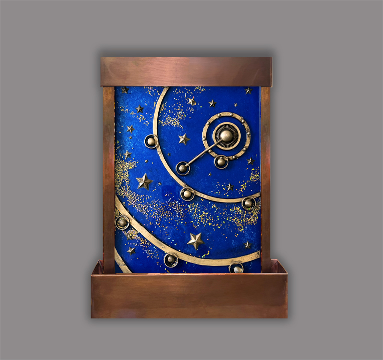 Celestial Machinations Tabletop Galaxy Fountain