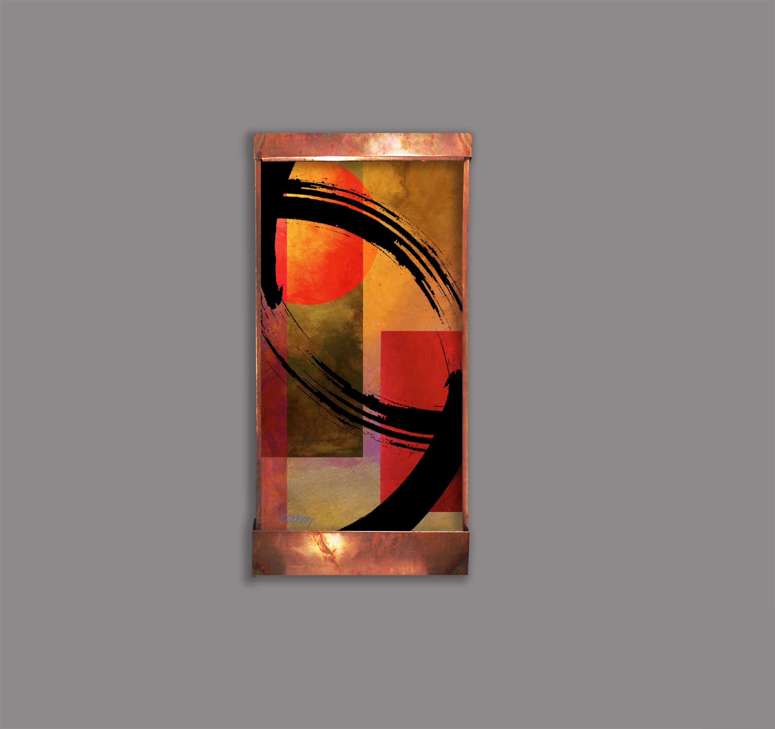 Rising Sun Wall Fountain