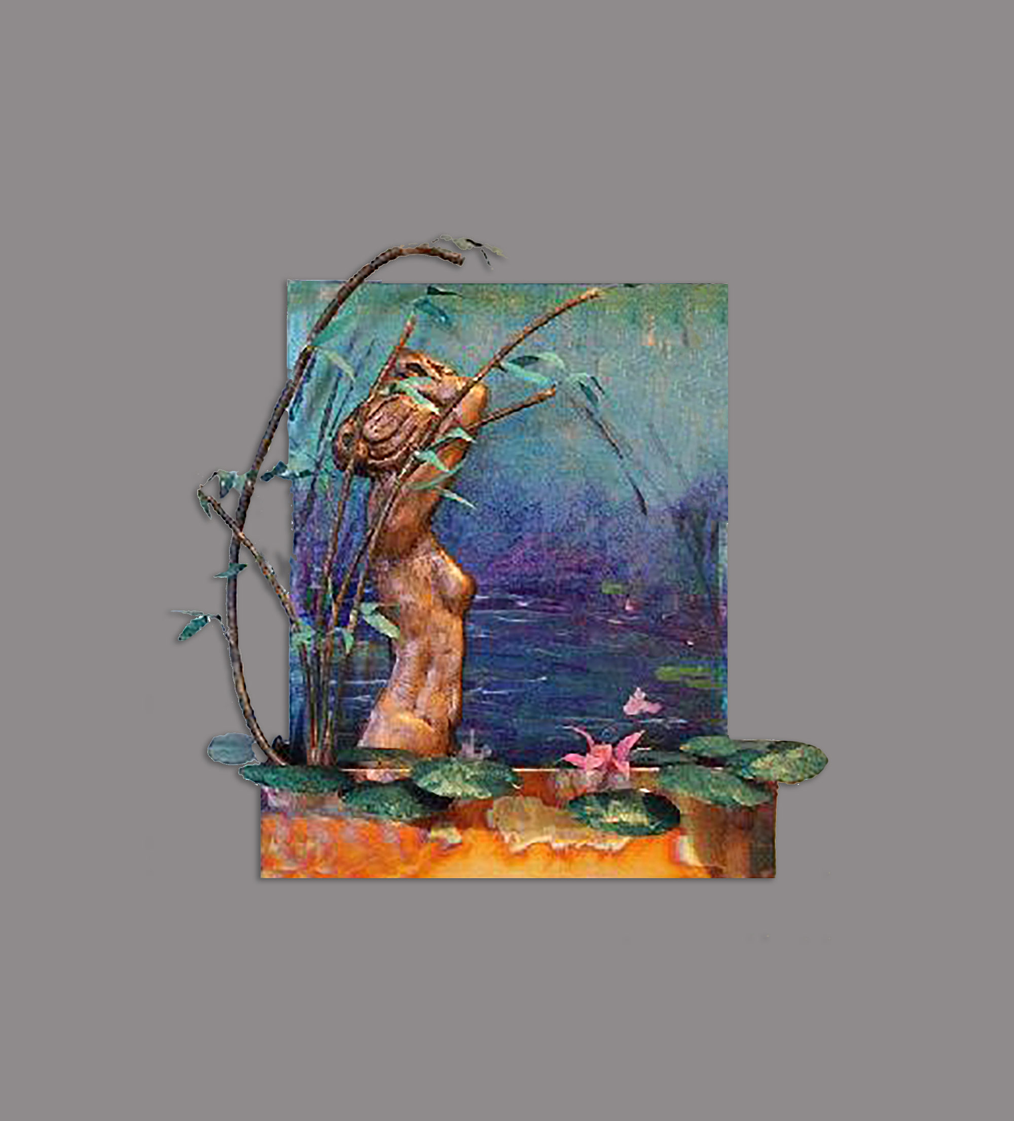 The Bather table fountain