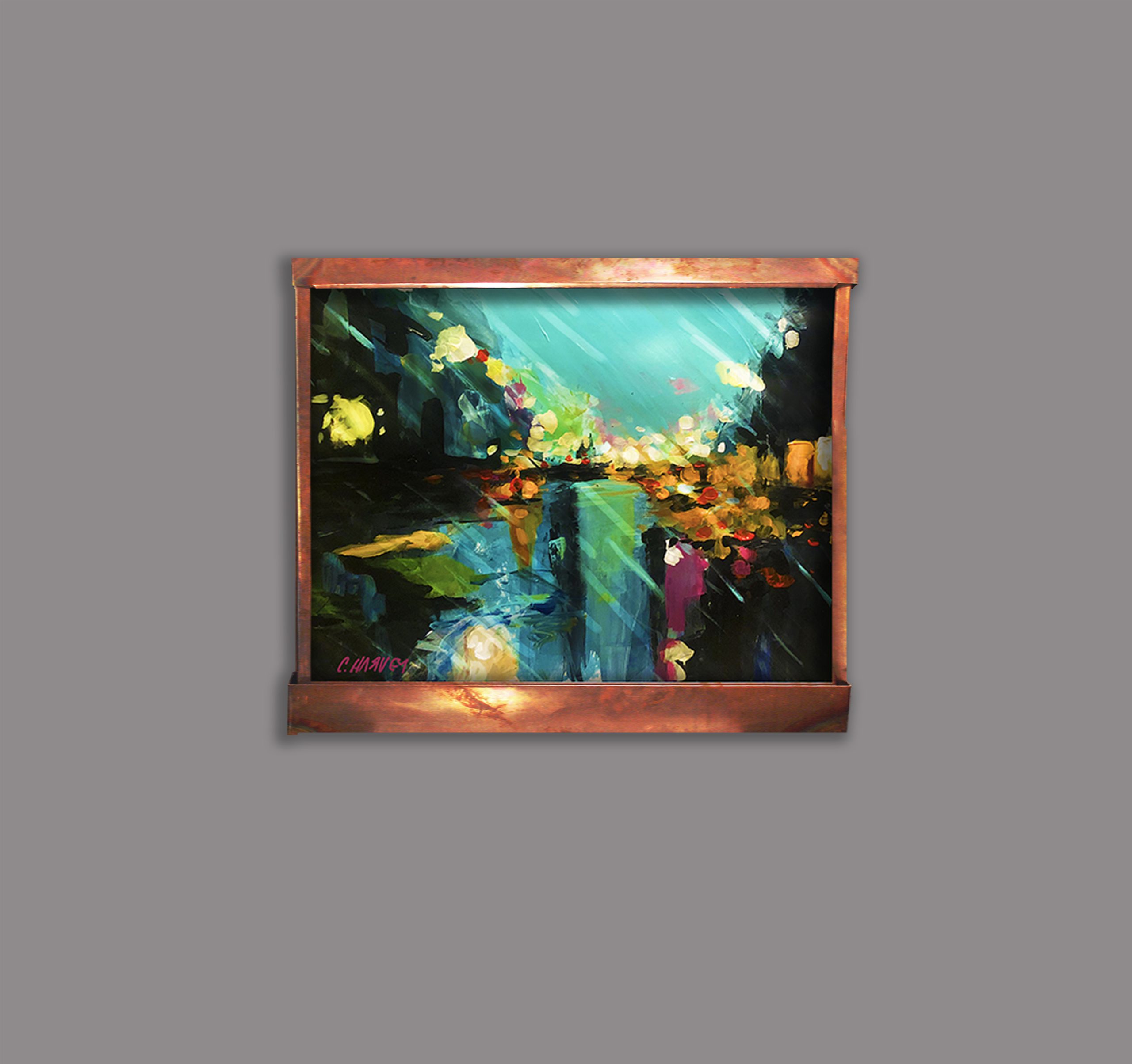 Cloudburst Wall Fountain