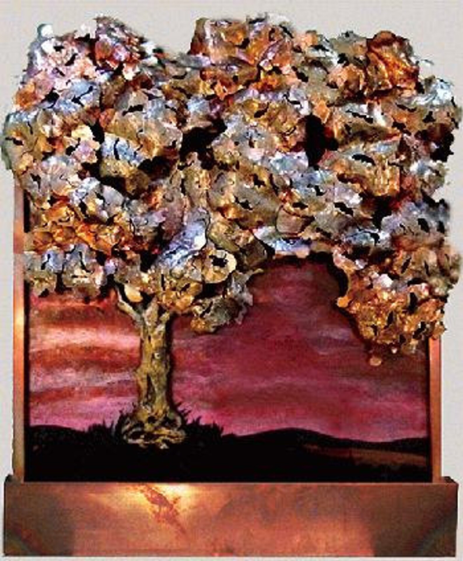 Galaxy Tree II Wall Fountain