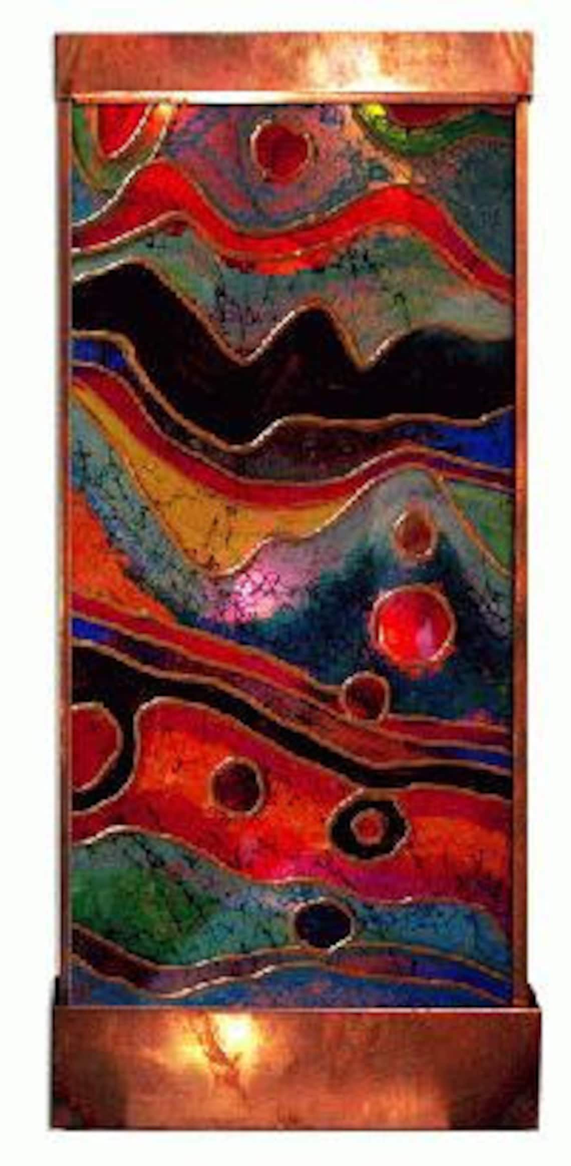 Stained Galaxy I, Wall Fountain Stained Galaxy I, Wall Fountain