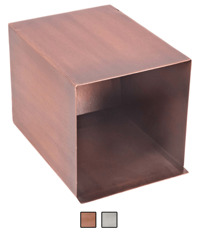 8" Box Water Fountain Scupper 8" Box Water Fountain Scupper