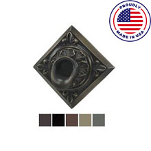 Short Oak Leaf Water Fountain Scupper - Diamond