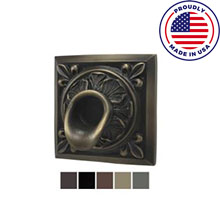 Short Oak Leaf Water Fountain Scupper - Square