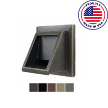 Short Square Water Fountain Scupper Bare