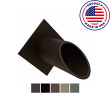 Deco Wall Water Fountain Scupper w/Diamond Backplate – 2″