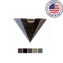 Emerald Bowl 24" Single Water Fountain Scupper 