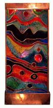 Stained Galaxy I, Wall Fountain