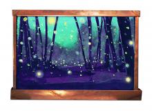 Fireflies in Summer Wall Fountain Fireflies in Summer Wall Fountain