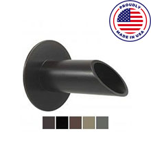Deco Wall Water Fountain Scupper w/Round Backplate – 1.5″